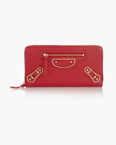 Picture of Macaron Spiked Leather Wallet