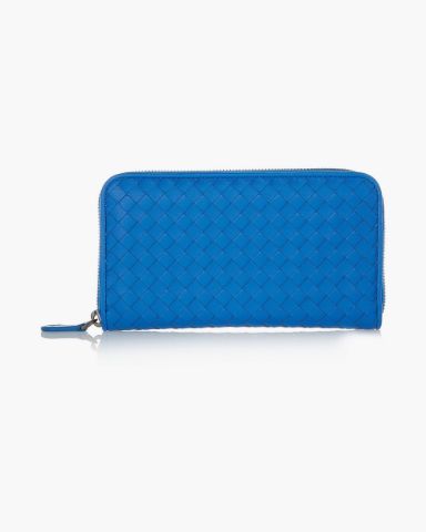 Picture of Leather-trimmed Canvas Wallet
